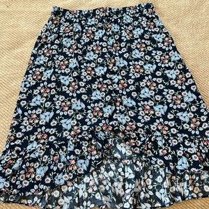 Loft, hi-lo skirt, size LP